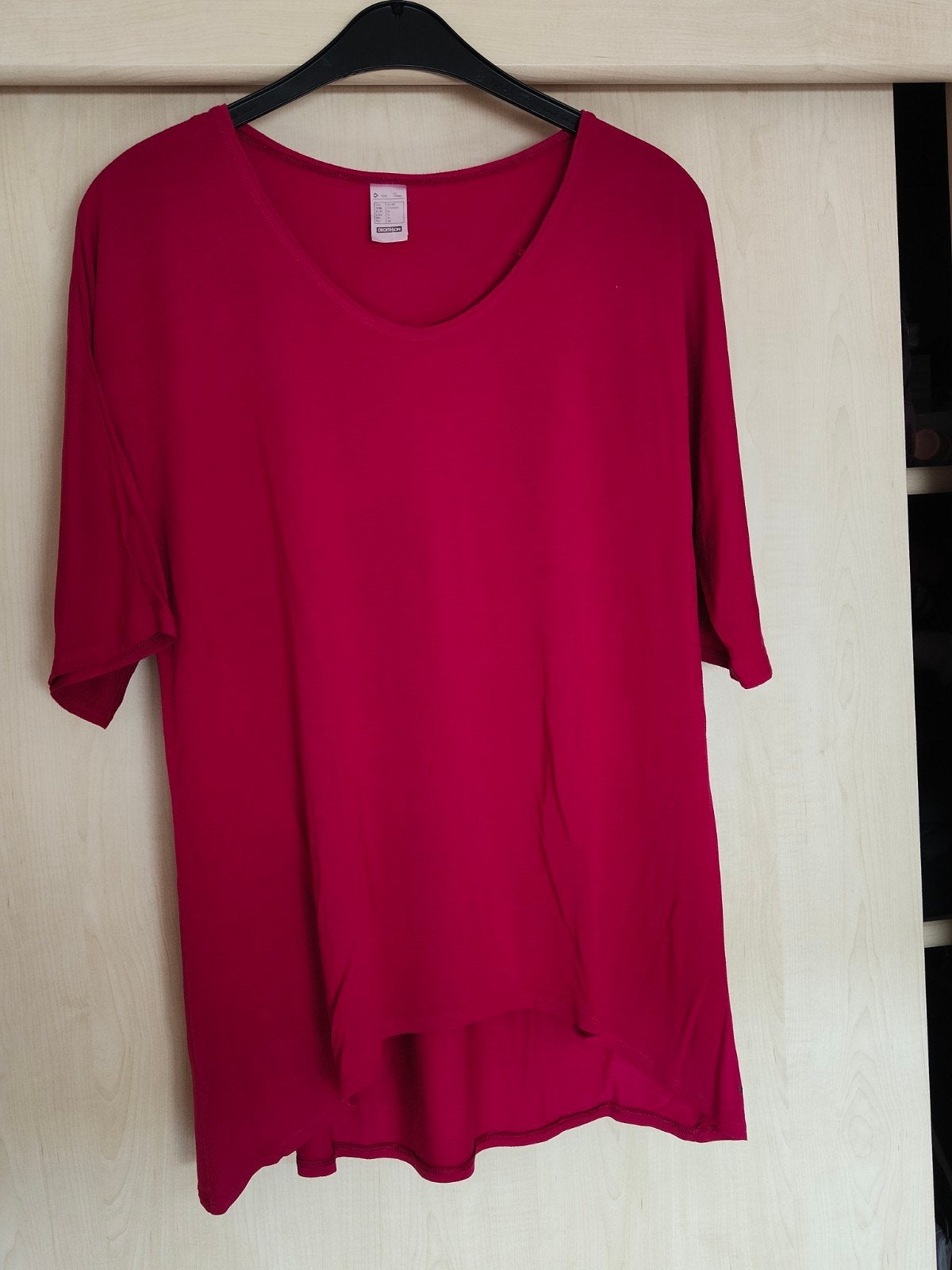 Decathlon sportshirt maat M roze, Kleding | Dames, Maat 38/40 (M), Ophalen of Verzenden, Korte mouw, Roze