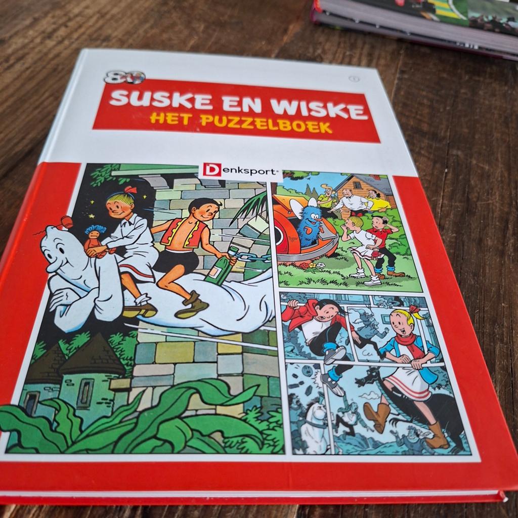 Suske en Wiske Puzzelboek 158 bladzijden is Nieuw, Ophalen of Verzenden, Minder dan 500 stukjes, Nieuw