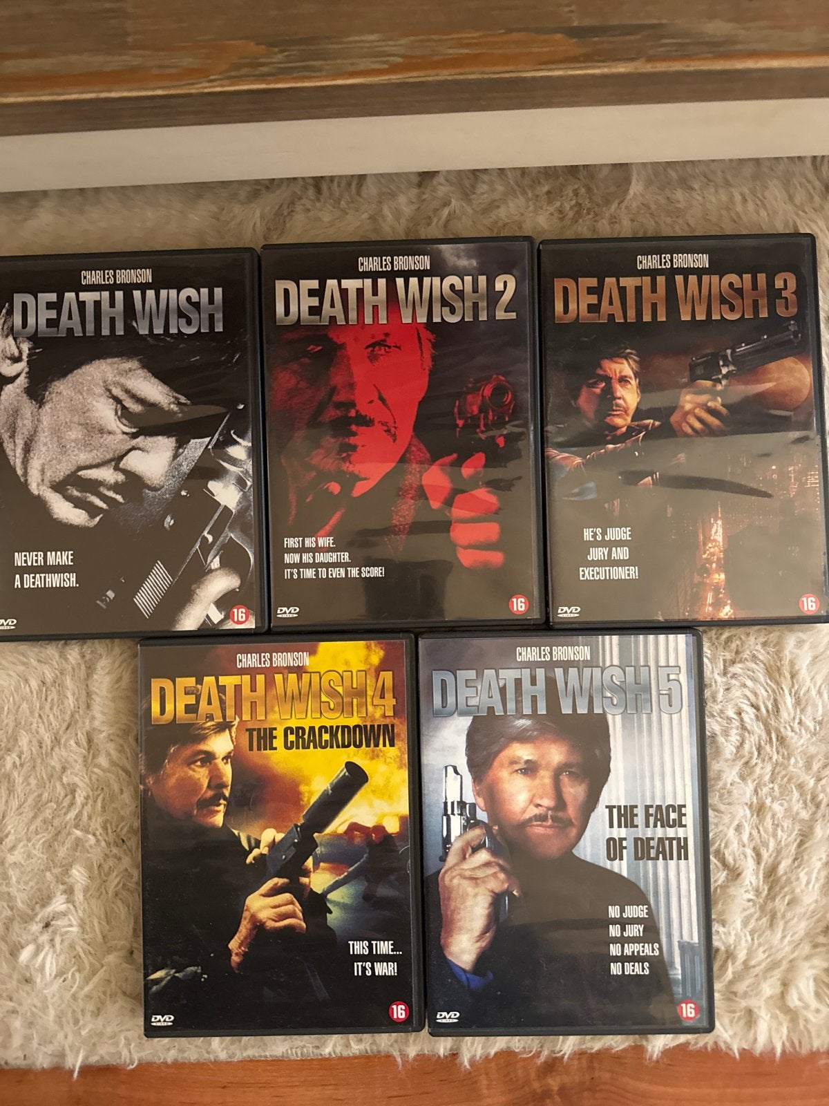 Death Wish Complete Collection (5 films) - Charles Bronson, Cd's en Dvd's, Engels, Vanaf 16 jaar, Nederlands, Actiethriller