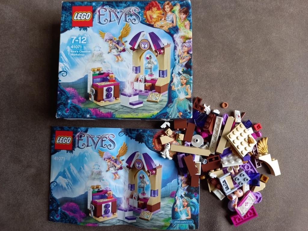 Lego elves - Aira's werkplaats
- 41071 - Incl doos, Ophalen of Verzenden, Gebruikt