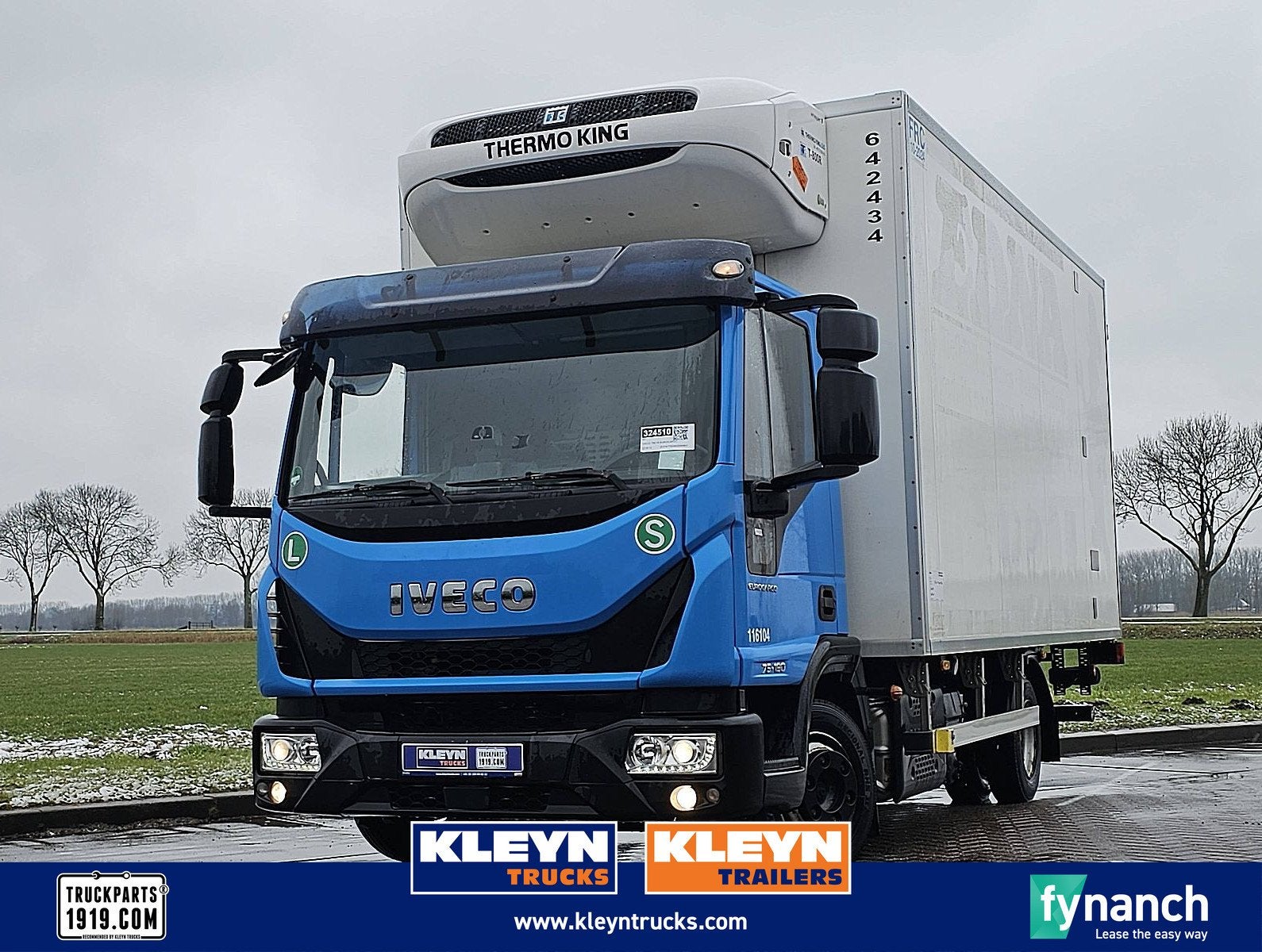 IVECO 75E18 EUROCARGO thermoking lift a/c, Auto's, Automaat, Euro 6, 186 pk, Iveco