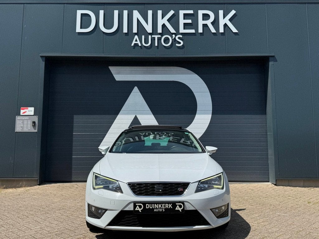 Seat Leon 1.8 TSI FR | Automaat | Pano | Airco | Climate | C, Auto's, Seat, Gebruikt, Zwart, 4 cilinders, Leon