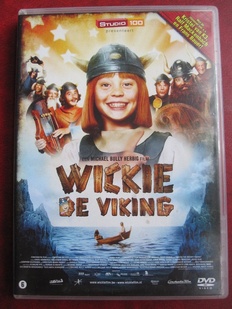 Wickie de Viking (2009), Cd's en Dvd's, Dvd's | Kinderen en Jeugd, Avontuur, Zo goed als nieuw, Vanaf 6 jaar, Film