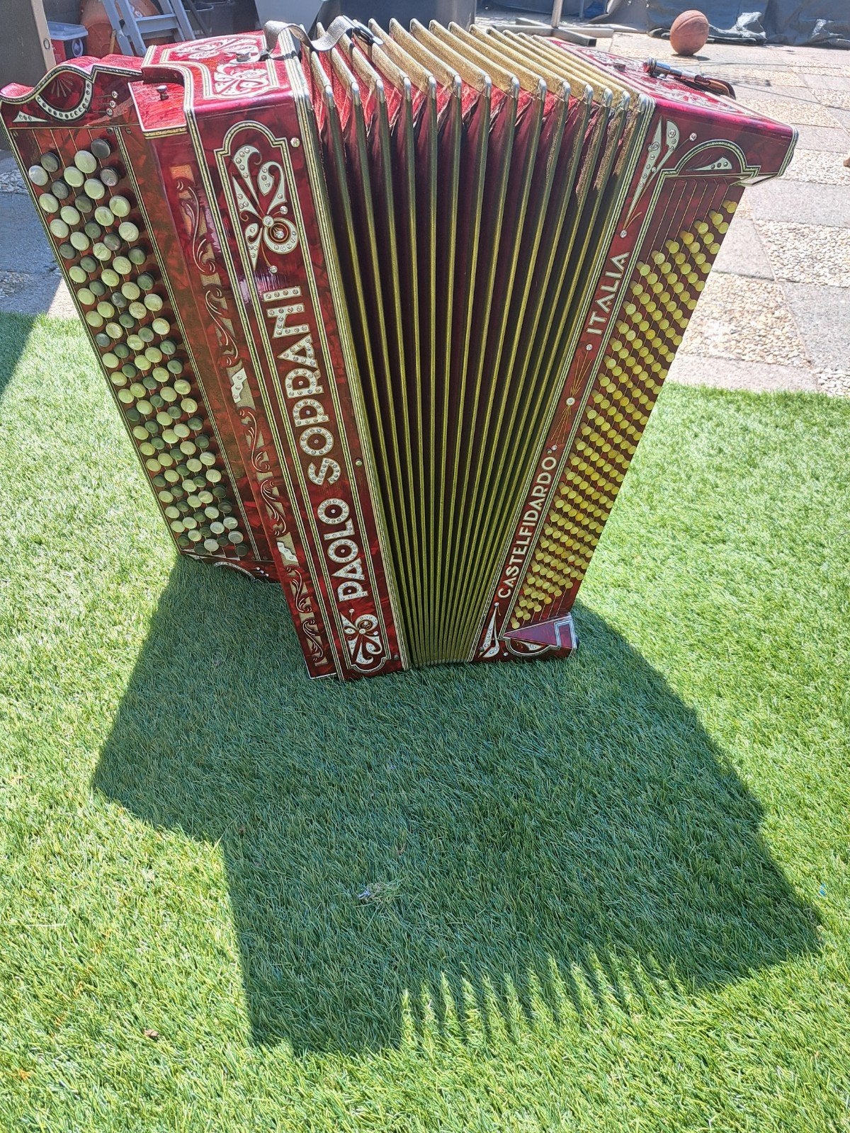 accordeon in mooie staat, Muziek en Instrumenten, Accordeons, Ophalen, Zo goed als nieuw, 120-bas, Overige merken
