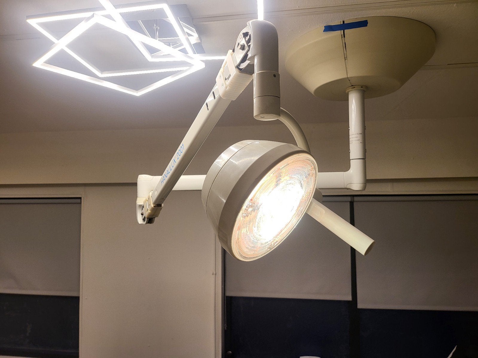 HANAULUX 2001 Medische/tandarts lamp Onderzoekslamp, Ophalen