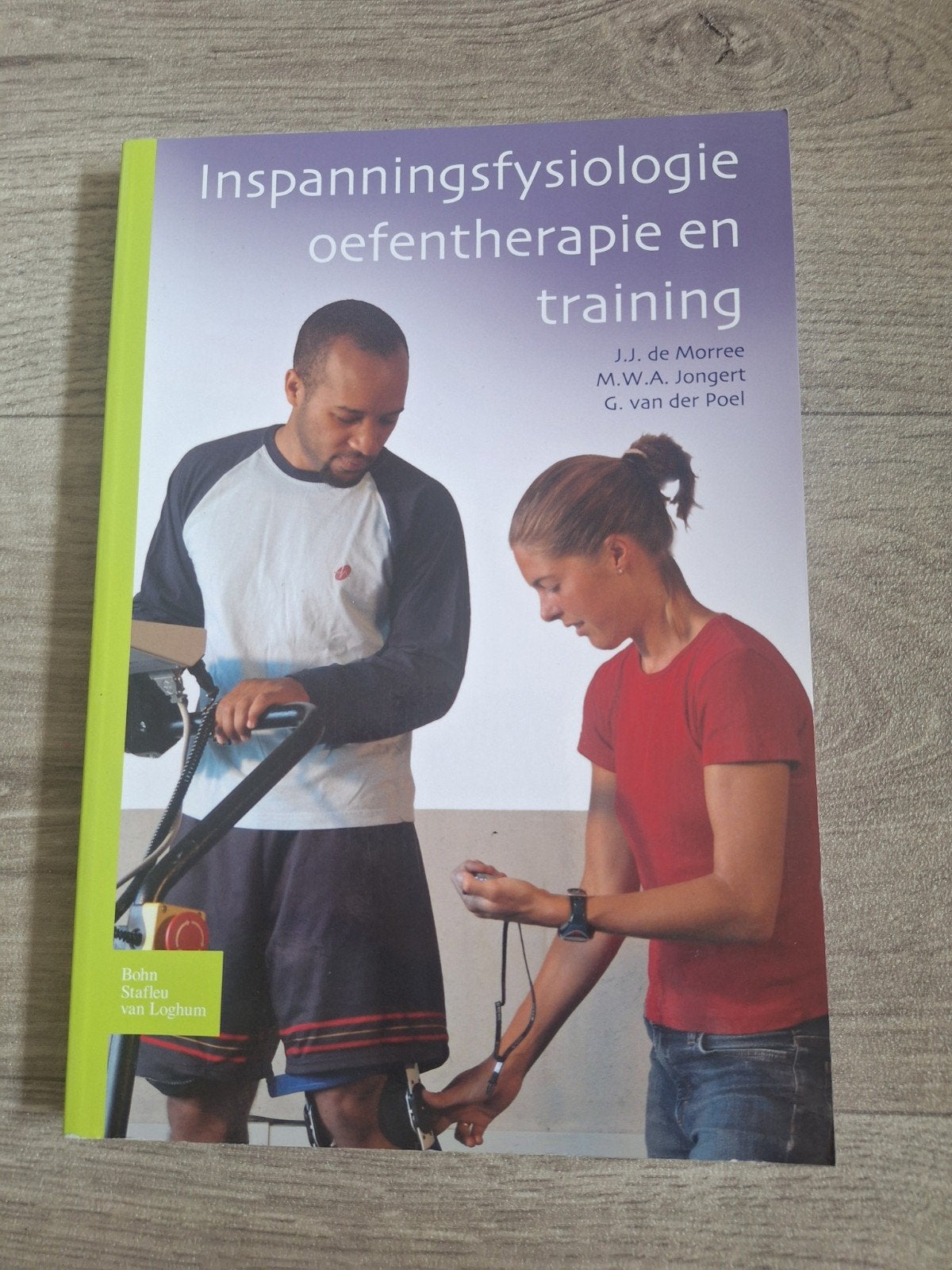 Inspanningsfysiologie oefentherapie en training, Boeken, J.J. de Morree, M.W.A. Jongert, G. van der Poel, Zo goed als nieuw, Beta