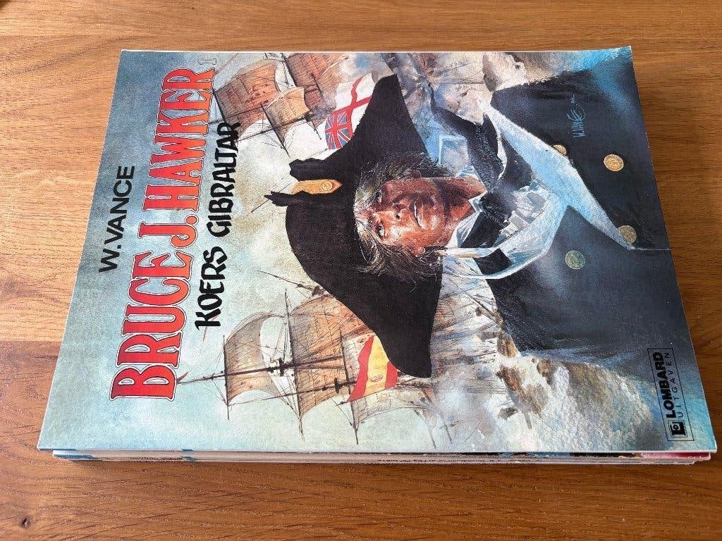 Bruce Hawker compleet - Vance - 7 delen, Complete serie of reeks, Ophalen of Verzenden, Zo goed als nieuw