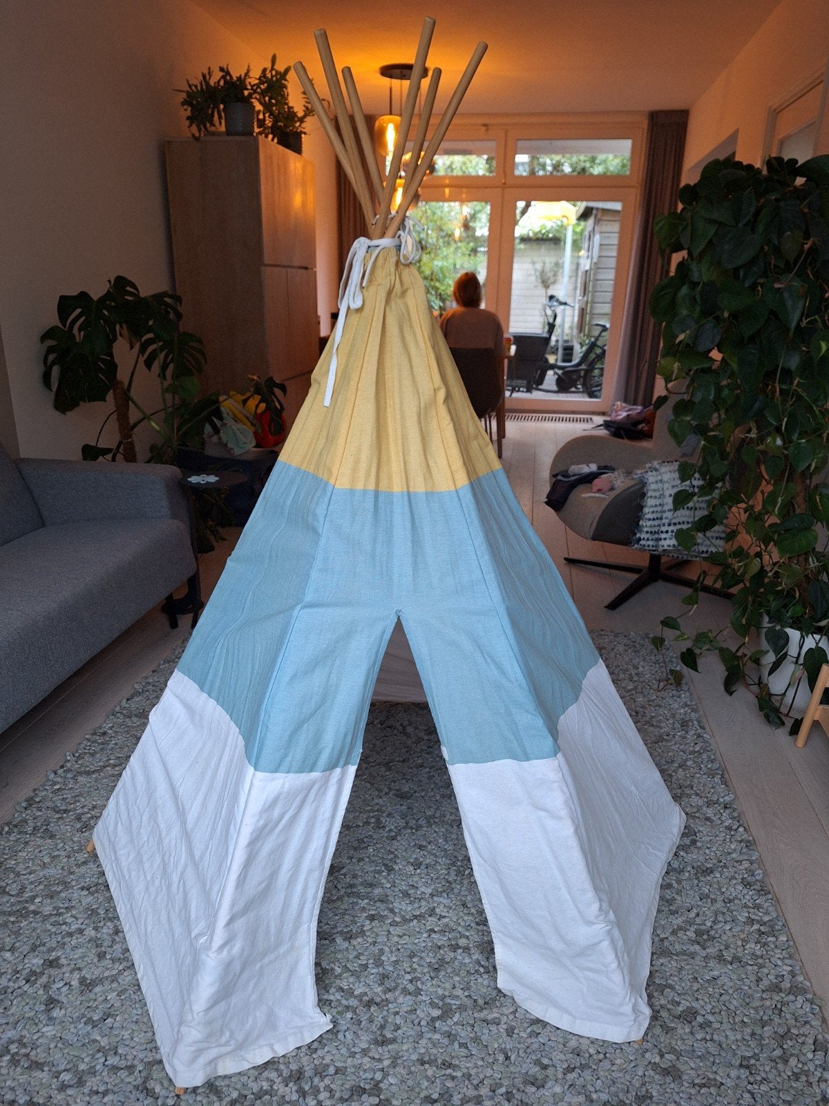 Speeltent tipi 100% katoen, Ophalen, Gebruikt