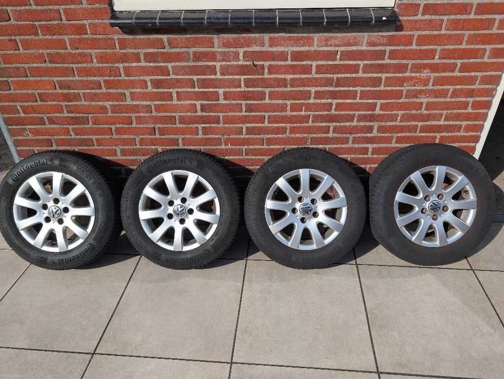 Zomerbanden op velg Volkswagen, Skoda, Audi en Seat, Ophalen, Gebruikt, Volkswagen