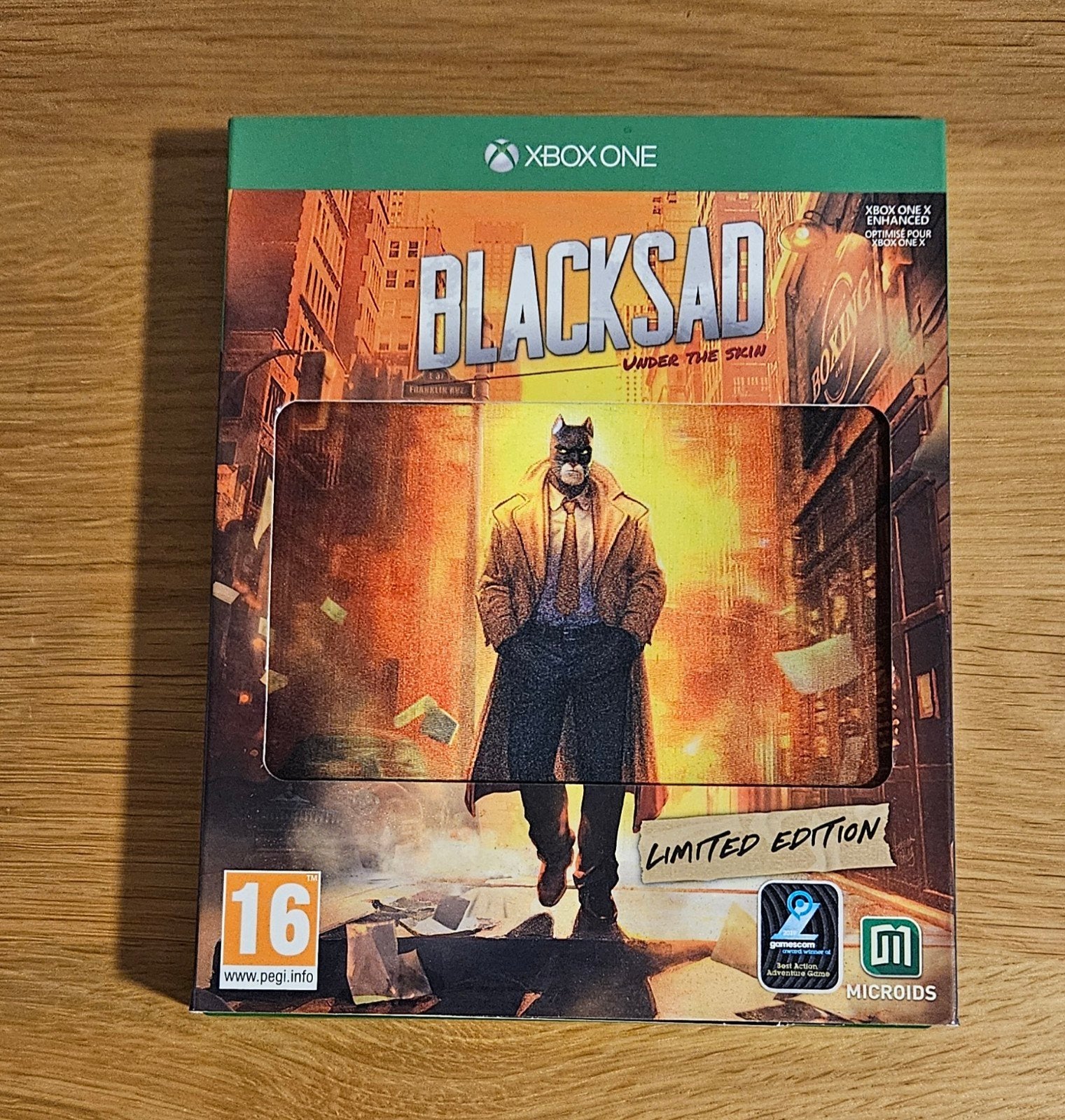 Blacksad: Under the Skin - Limited Edition (Xbox One), Avontuur en Actie, 1 speler, Ophalen of Verzenden, Zo goed als nieuw