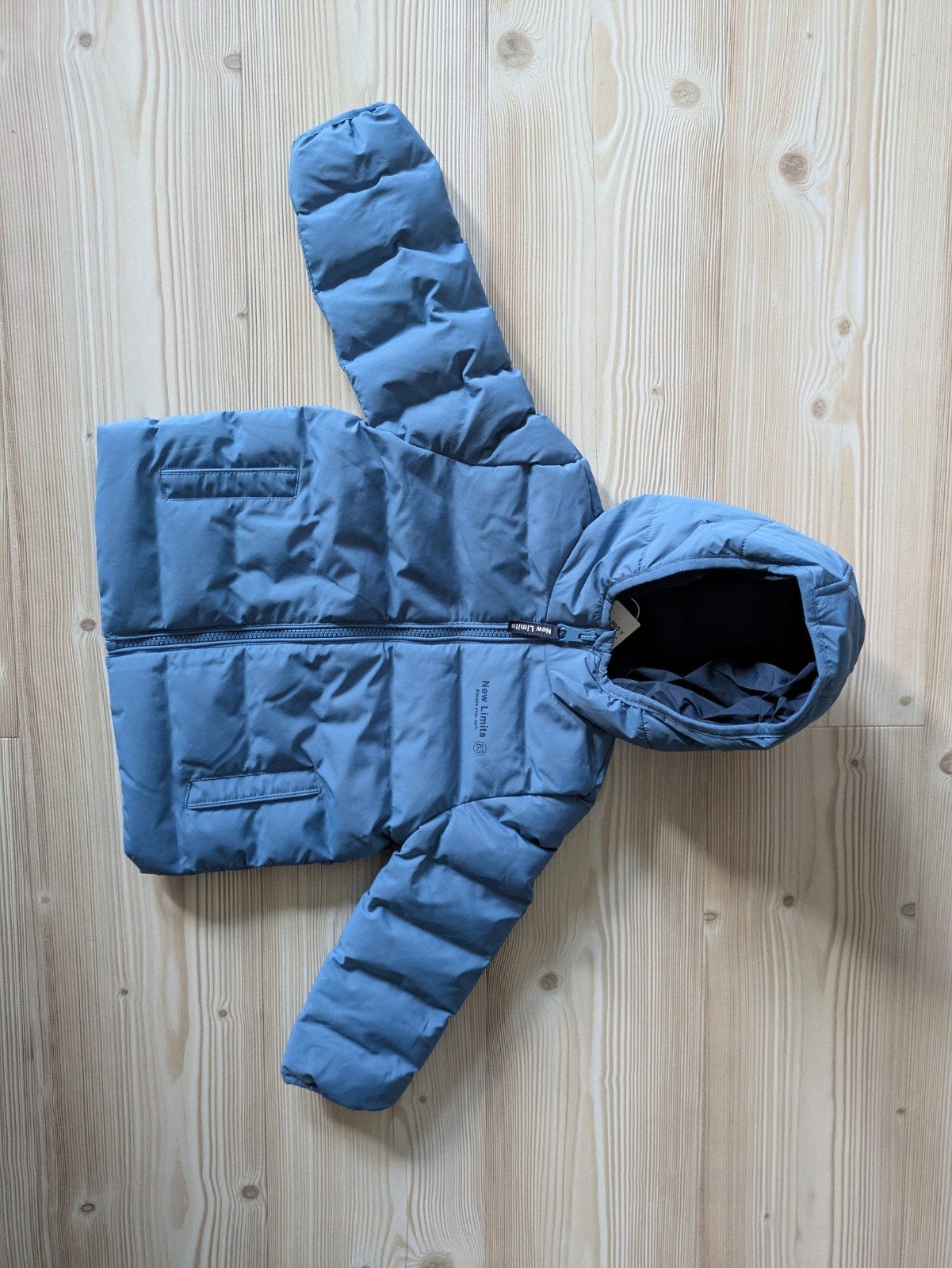 Nieuwe C&A Winterjas Jongens Maat 98 Blauw met prijskaartje, C&A, Nieuw, Ophalen of Verzenden, Jongen