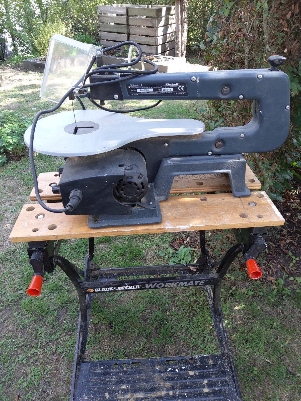 Einhell DKS 405-1E Figuurzaagmachine, Ophalen, Minder dan 30 mm, Gebruikt, Einhell