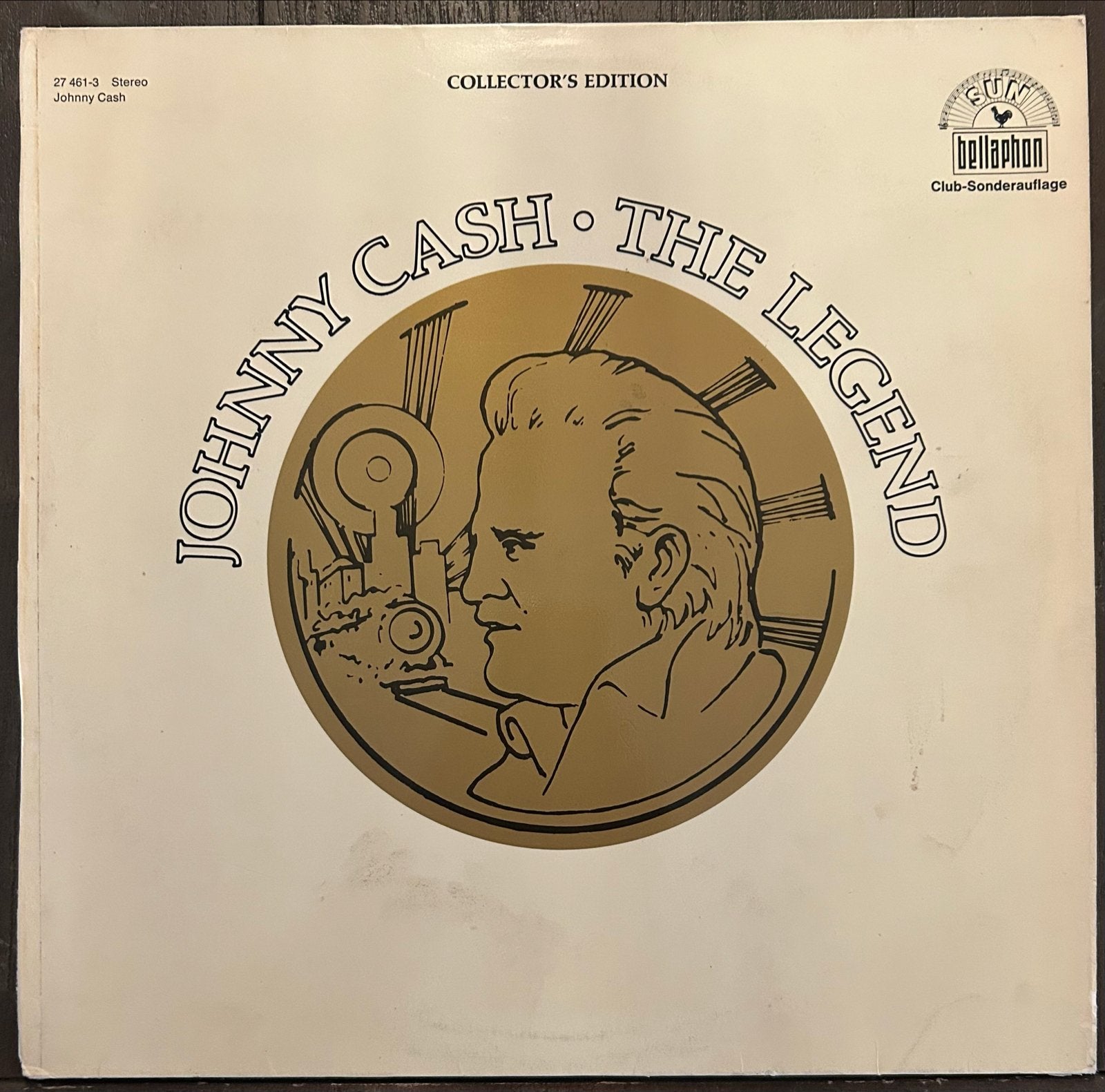 Johnny Cash - The Legend (Bellaphon Club-Sonderauflage), Dubbel-LP, Ophalen of Verzenden, Gebruikt, 12 inch
