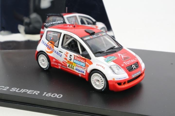 1:43  Citröen C2 Super 1600  -  Norev  -- Nu € 16,95, Hobby en Vrije tijd, Modelauto's | 1:43, Overige merken, Auto, -, Info@bram-modelcars.nl