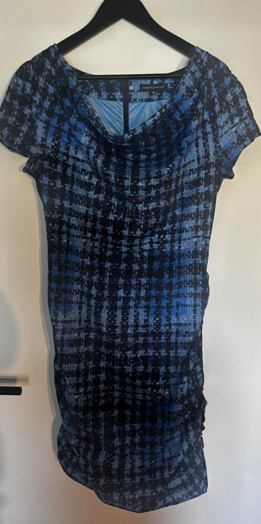 Josephine & Co jurk blauw, Blauw, Maat 42/44 (L), Ophalen of Verzenden, Zo goed als nieuw