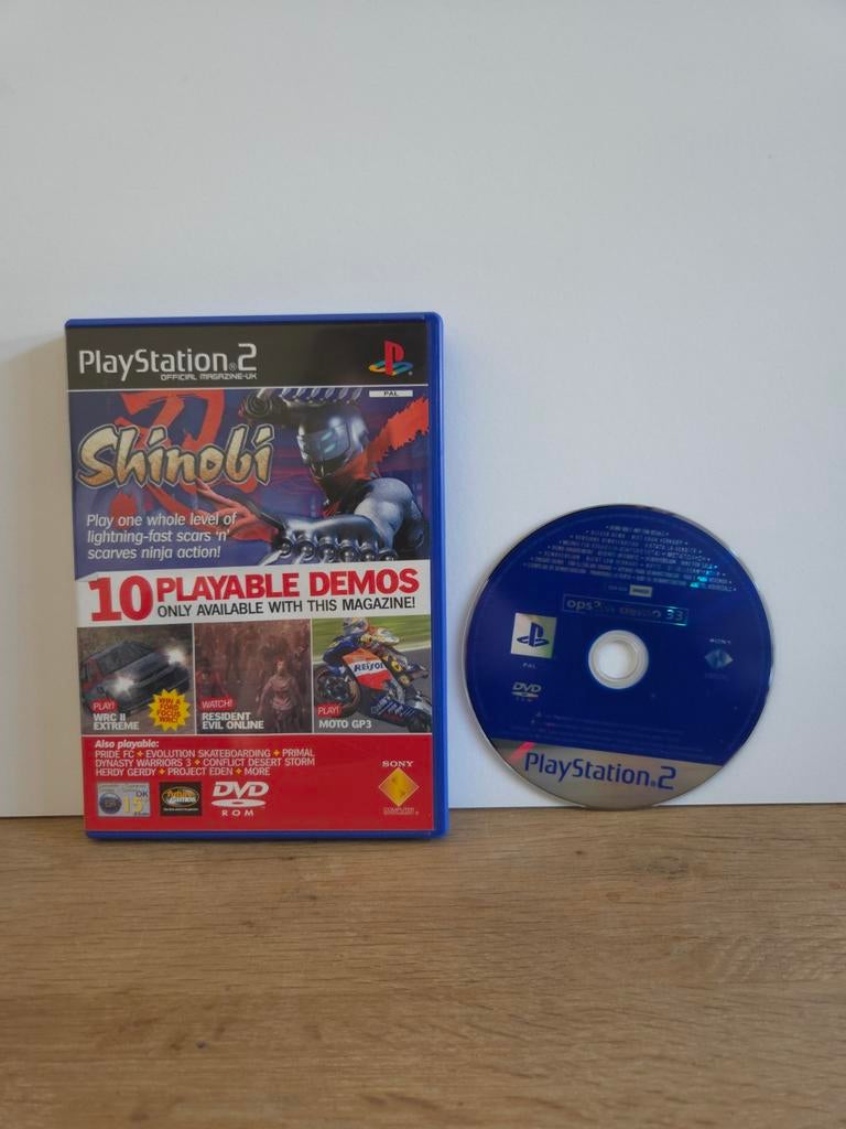 Playstation 2 (PS2) - Demo Disc 33/May 2003, Spelcomputers en Games, 1 speler, Racen en Vliegen, Ophalen of Verzenden, Zo goed als nieuw