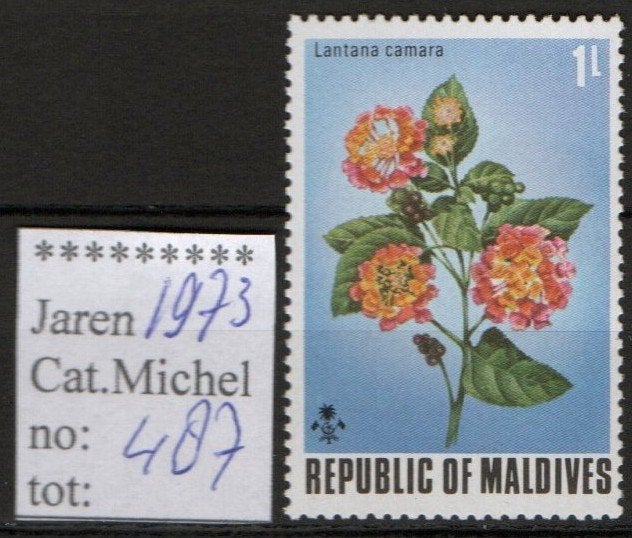 Republic of Maldives - Mi 487 - Postfris, Postzegels en Munten, Postzegels | Azië, Verzenden, Postfris, Oost-Azië