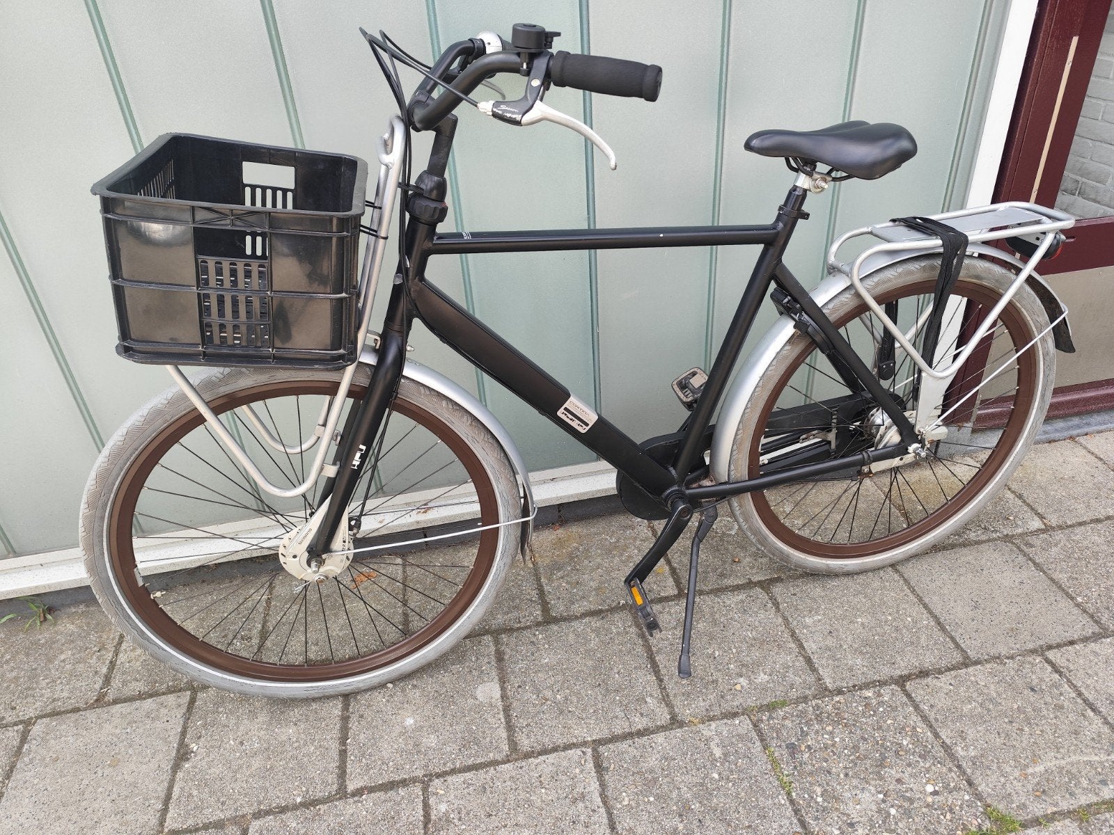 Cortina Urban HPV Stadsfiets Zwart - 5 Shimano Versnellingen, Fietsen en Brommers, Fietsen | Dames | Damesfietsen, Ophalen of Verzenden