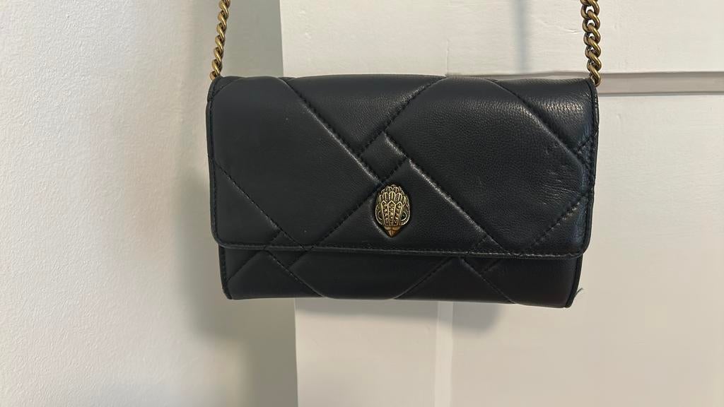 Mooie zwarte Kurt Geiger WOC AANBIEDING !, Ophalen of Verzenden, Zo goed als nieuw, Zwart, Handtas