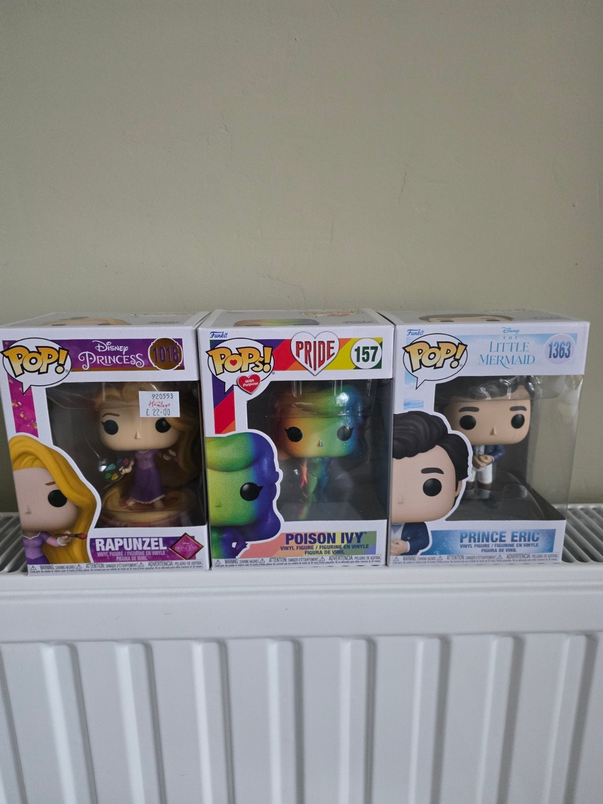 Funko Pop! Rapunzel, Poison Ivy, Prince Eric - Nieuw, Ophalen, Nieuw