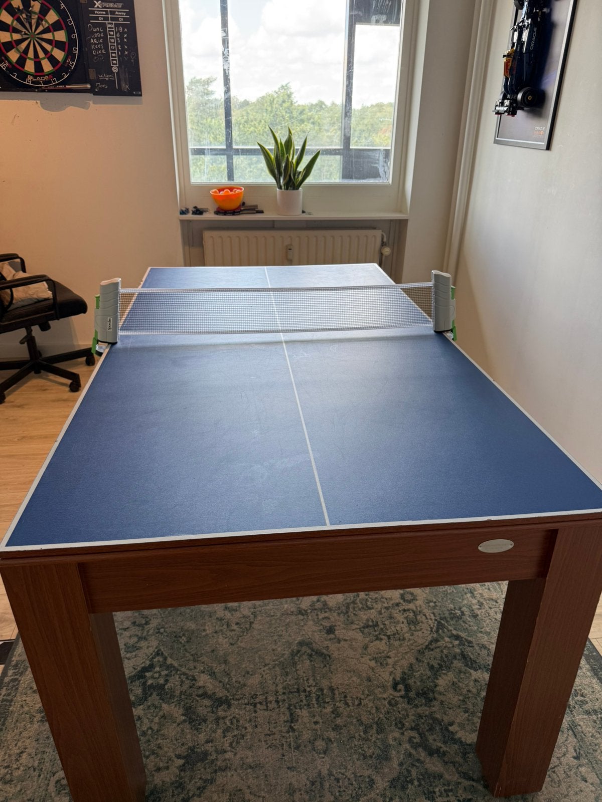 3-in-1 Pooltafel / Tafeltennistafel / Tafel – 180 x 100 cm, Ophalen, Gebruikt, Pooltafel