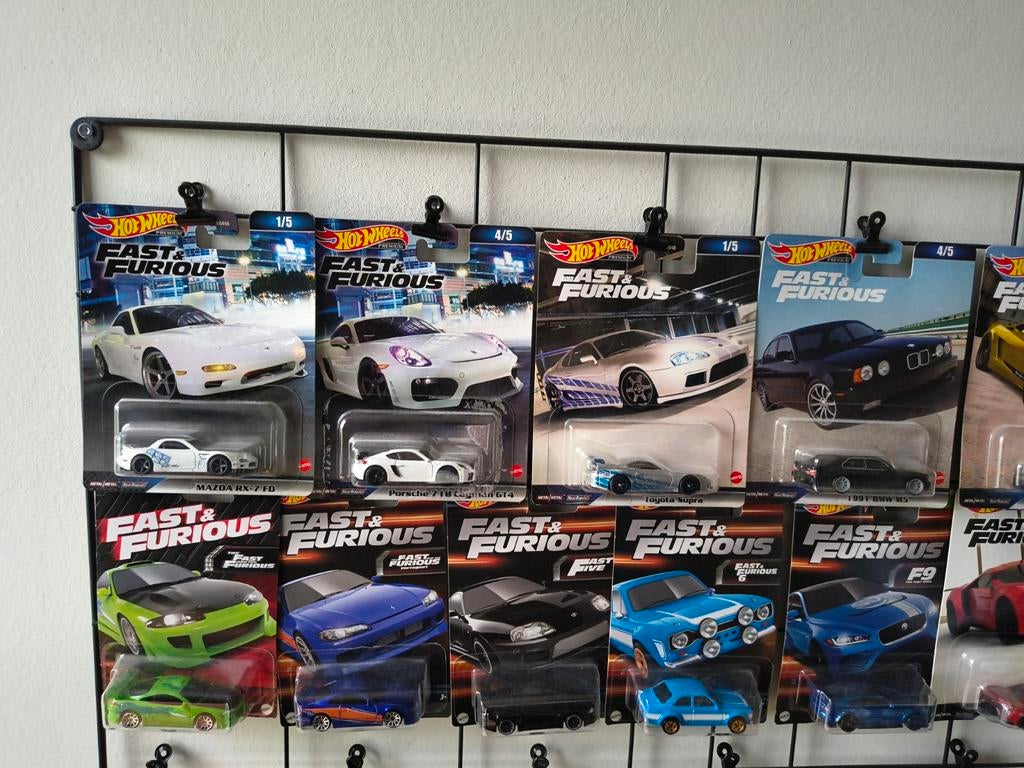 Hot Wheels Fast & Furious Collectie - Diverse Modellen, Hobby en Vrije tijd, Modelbouw | Auto's en Voertuigen, Overige merken