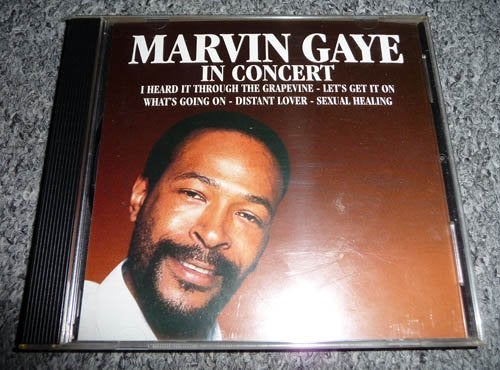 CD Marvine Gaye - In Concert, Ophalen of Verzenden
