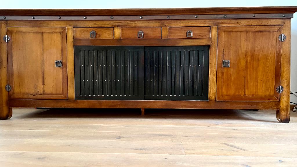 Roche Bobois dressoir, Aziatisch, Ophalen of Verzenden, Zo goed als nieuw, 200 cm of meer