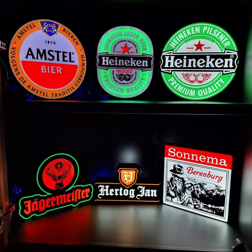 Diverse mancave kroeg bar led wandlampen, Ophalen of Verzenden, Nieuw