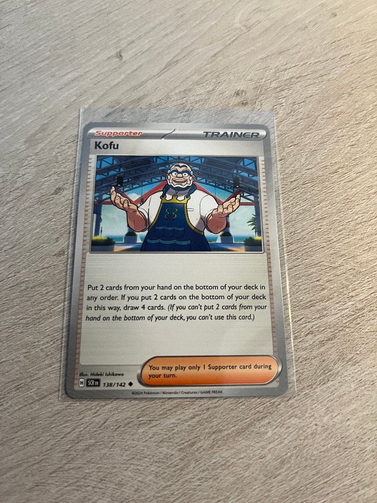 Kofu 138/142 Stellar Crown - Pokémon Kaart, Ophalen of Verzenden, Nieuw, Losse kaart