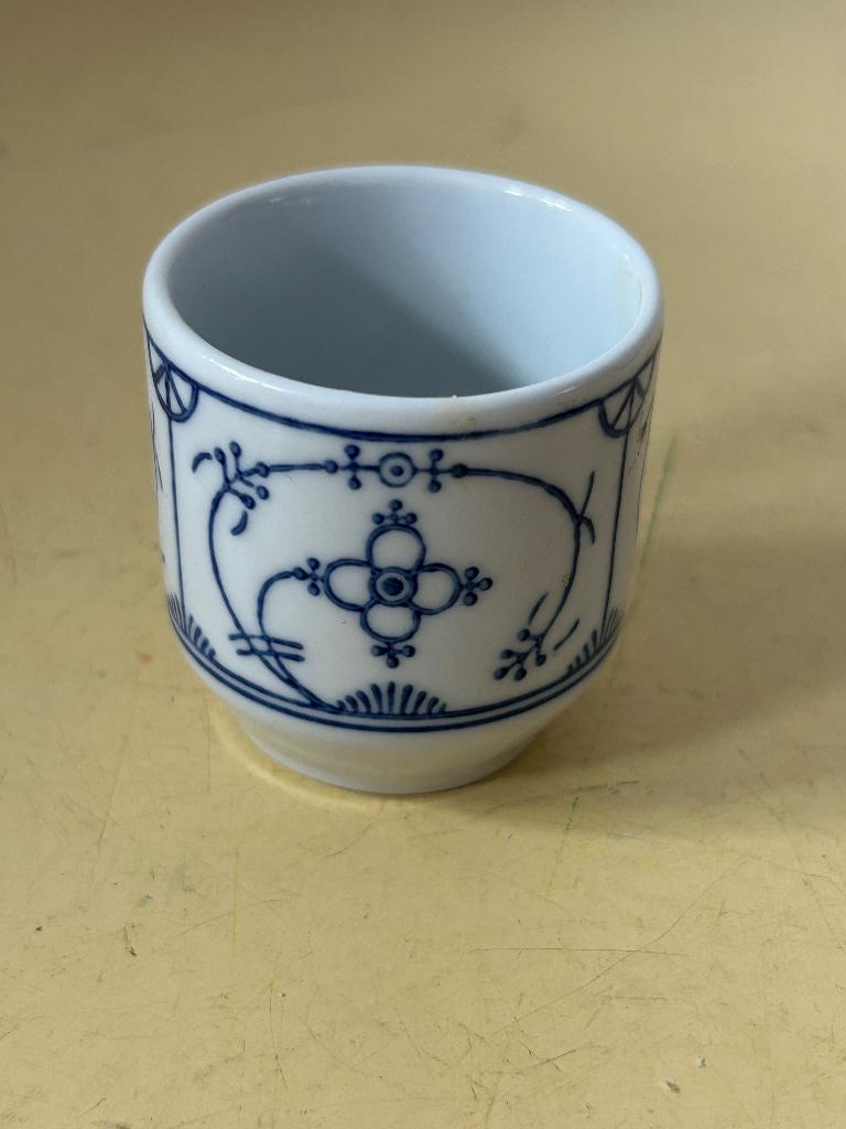 Jäger Eisenberg eierdopje "Blau Saks", Overige typen, Ophalen of Verzenden, Zo goed als nieuw, Overige stijlen