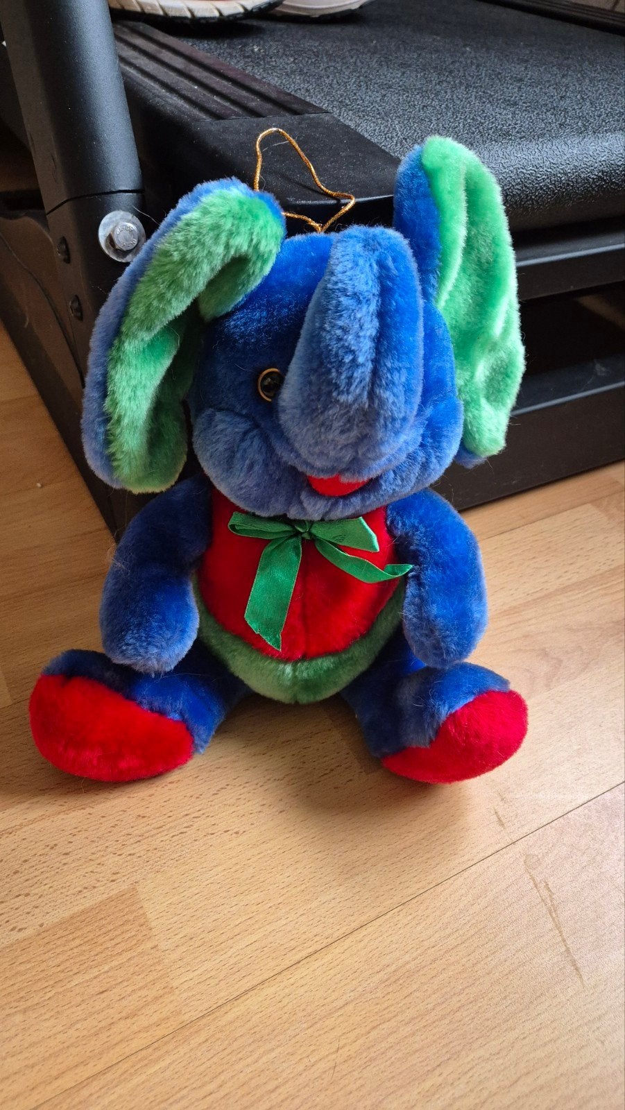 Kleurrijke Olifant Knuffel - Onbeschadigd, Overige karakters, Ophalen of Verzenden, Zo goed als nieuw, Middelgroot (20 tot 80 cm)
