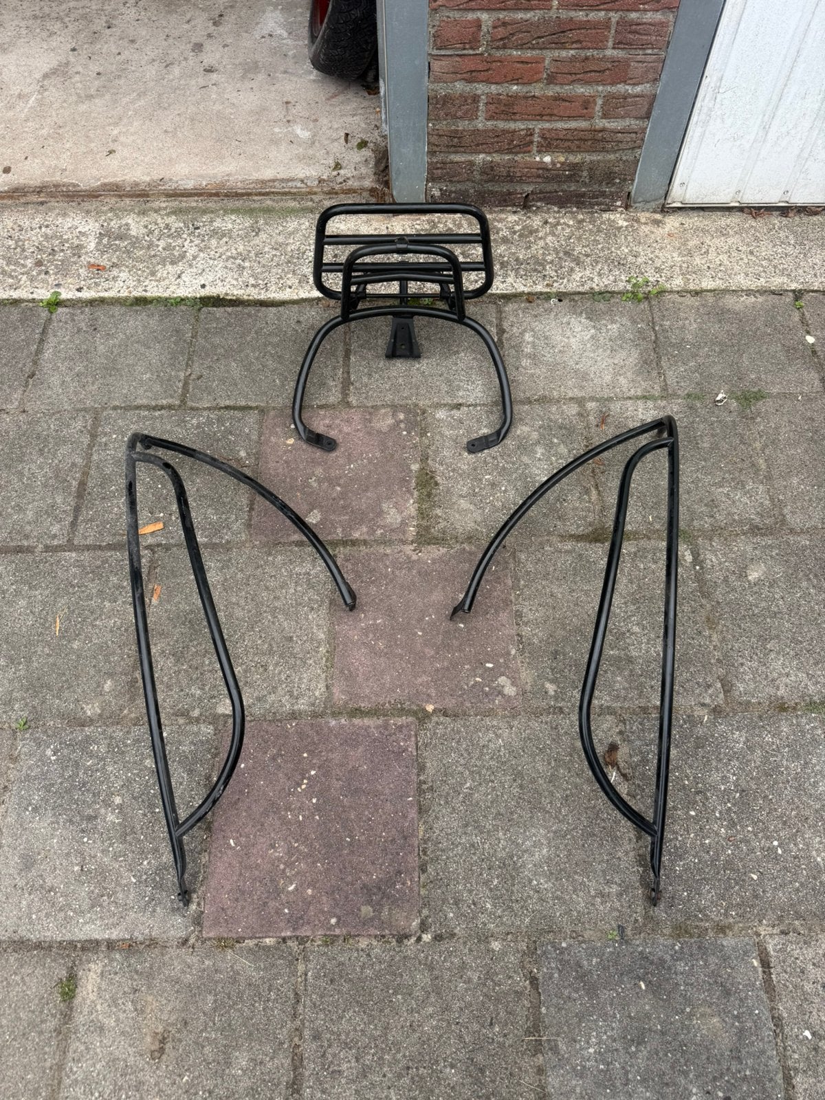 Vespa sprint primavera beugelset achter, Ophalen