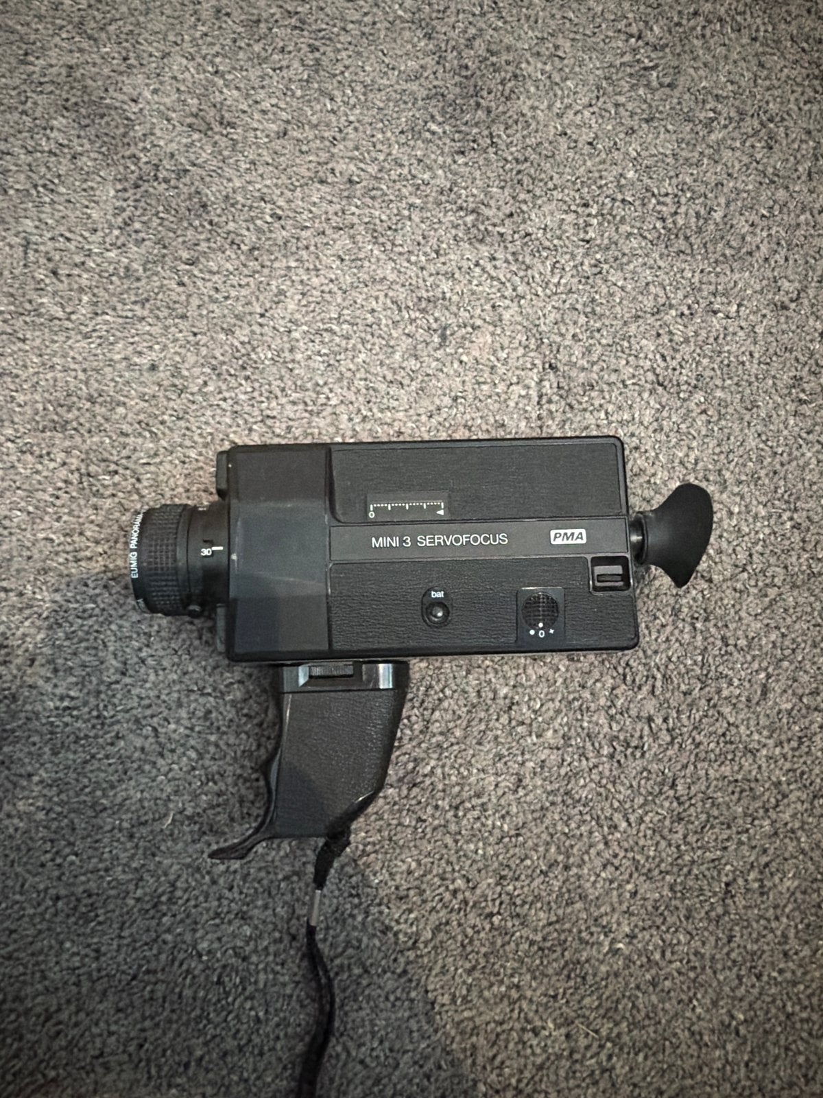 Vintage PMA Mini 3 Servofocus 8mm Camera, Ophalen of Verzenden, 8mm, Camera