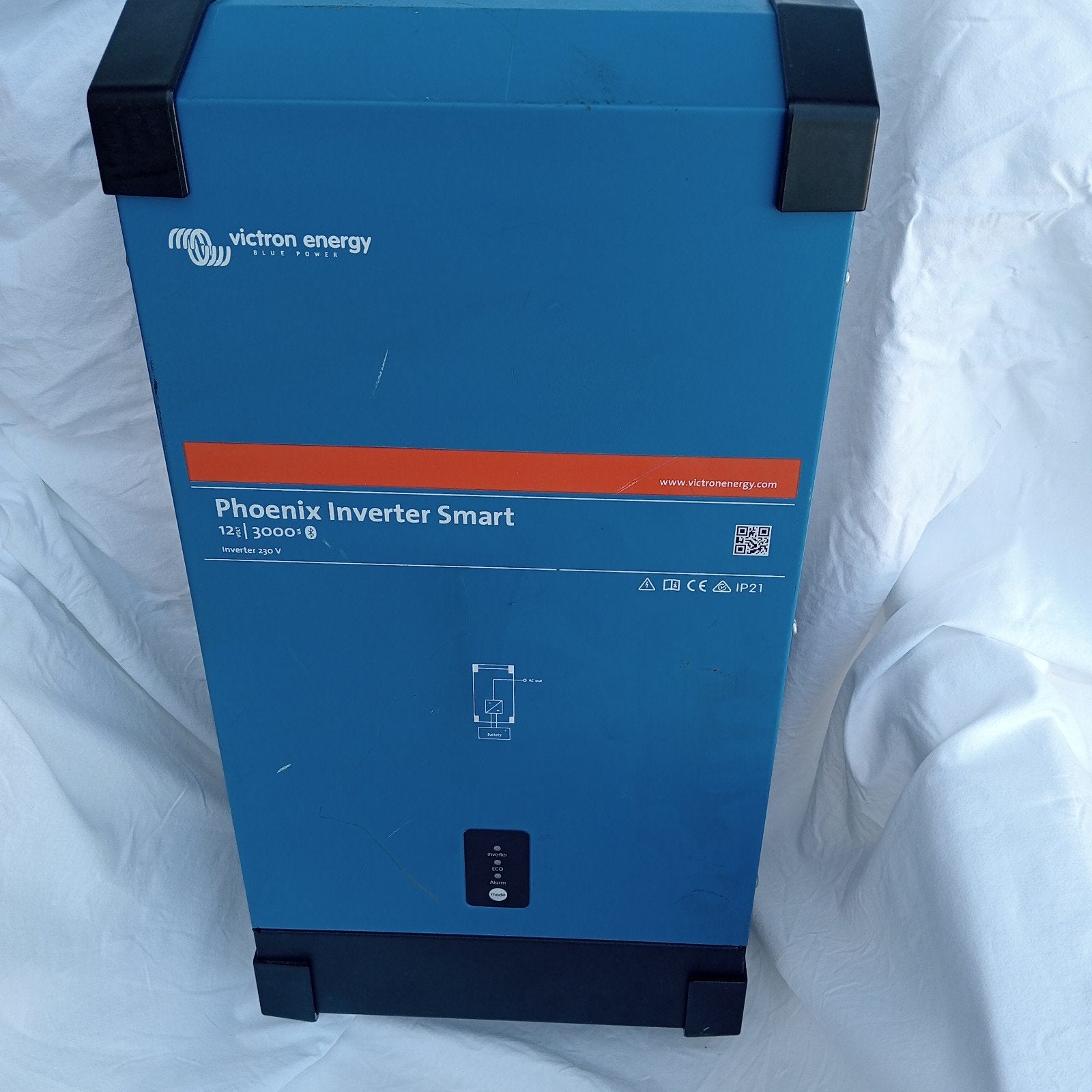 Victron omvormer 12/3000, Ophalen