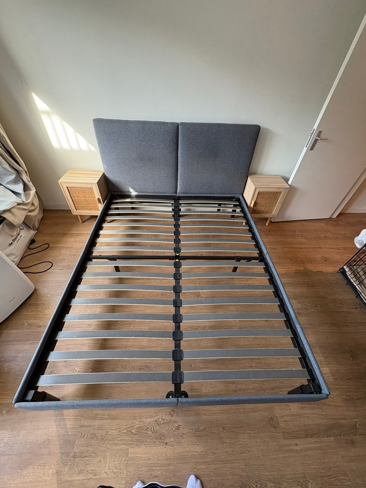 Emma Original Bedframe + Hoofdbord 160x200, Ophalen, Tweepersoons, Zo goed als nieuw, 200 cm