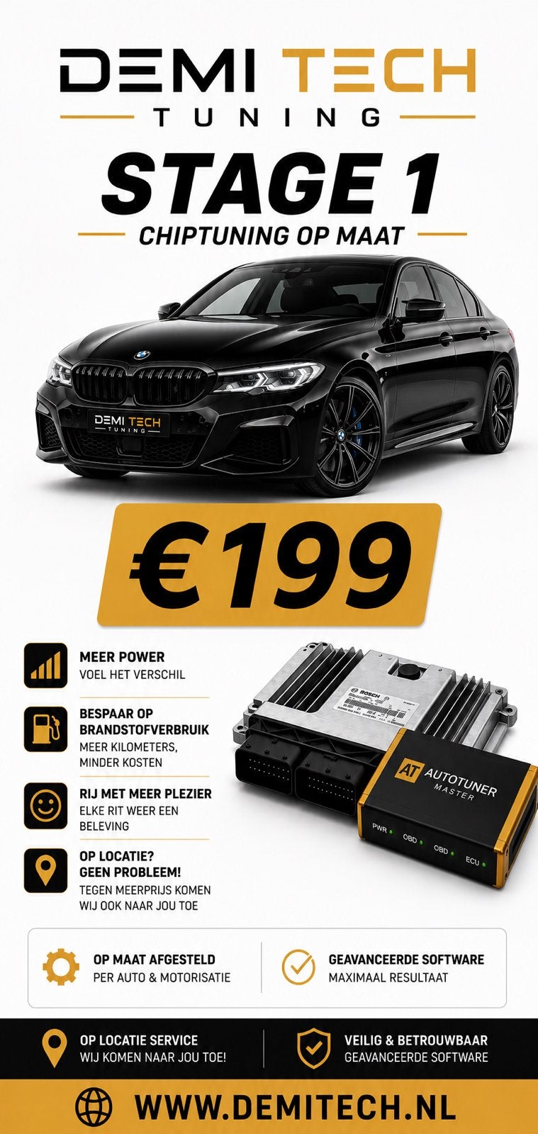BMW E/F Chiptuning Stage 1 €199, Ophalen
