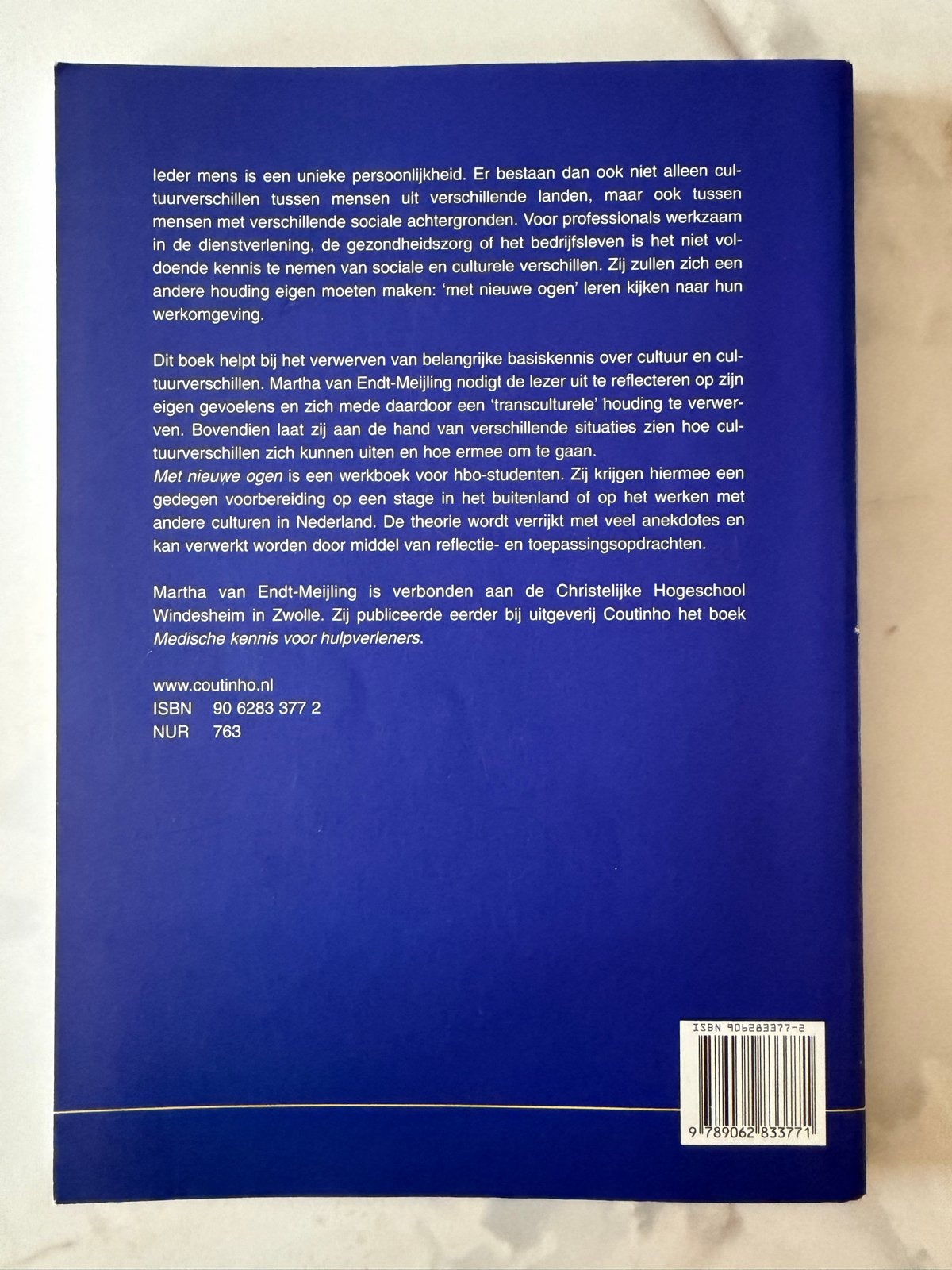 Met nieuwe ogen - Werkboek transculturele attitude, Ophalen of Verzenden, Gamma, Gelezen, HBO