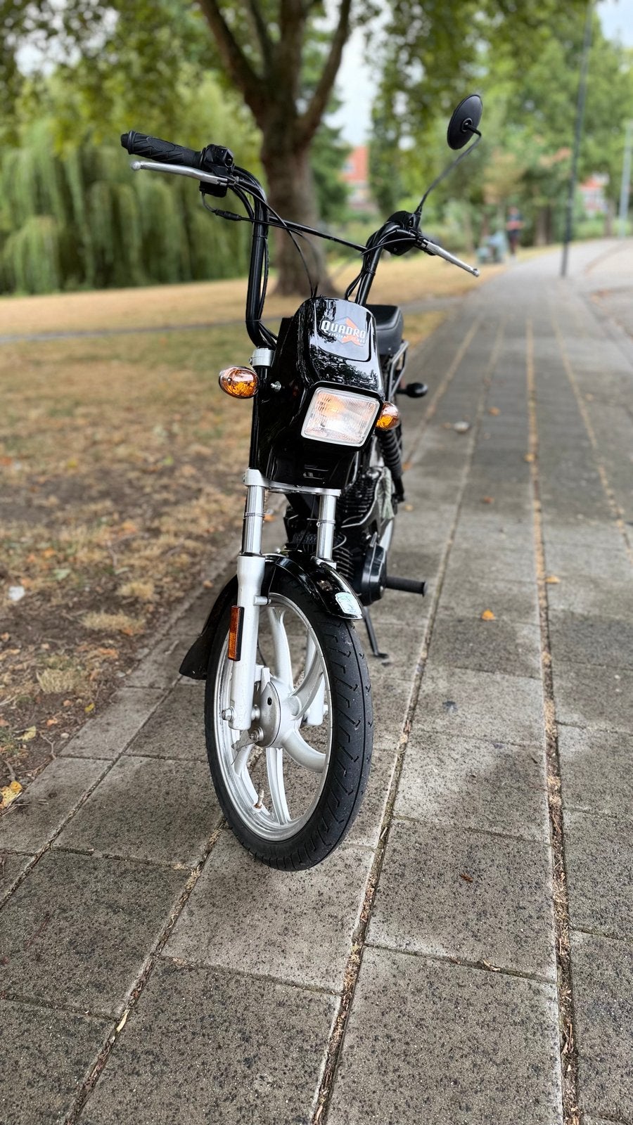 Tomos Quadro 2014 E-Start - Zeer goede staat, 25km/u, Ophalen, Zo goed als nieuw, Tweetakt, Tomos