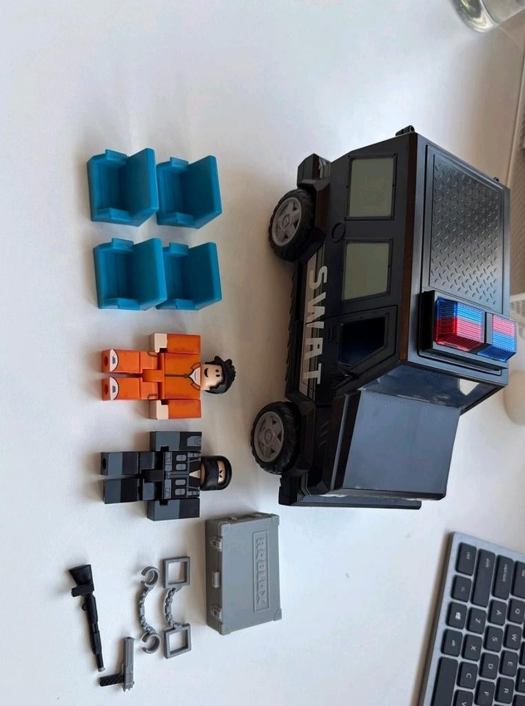 Roblox Jailbreak SWAT-eenheid speelset, Ophalen of Verzenden, Zo goed als nieuw