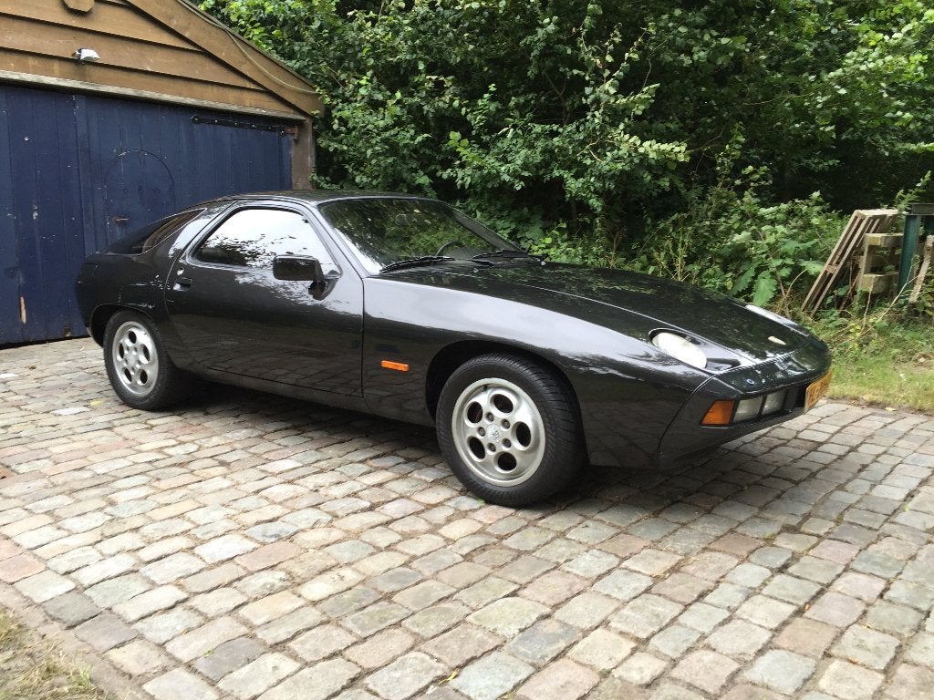 Porsche 928 4.5 Coupe 1978 Zwart - 110K km - 3de eigenaar, Achterwielaandrijving, 0 kg, Zwart, Leder