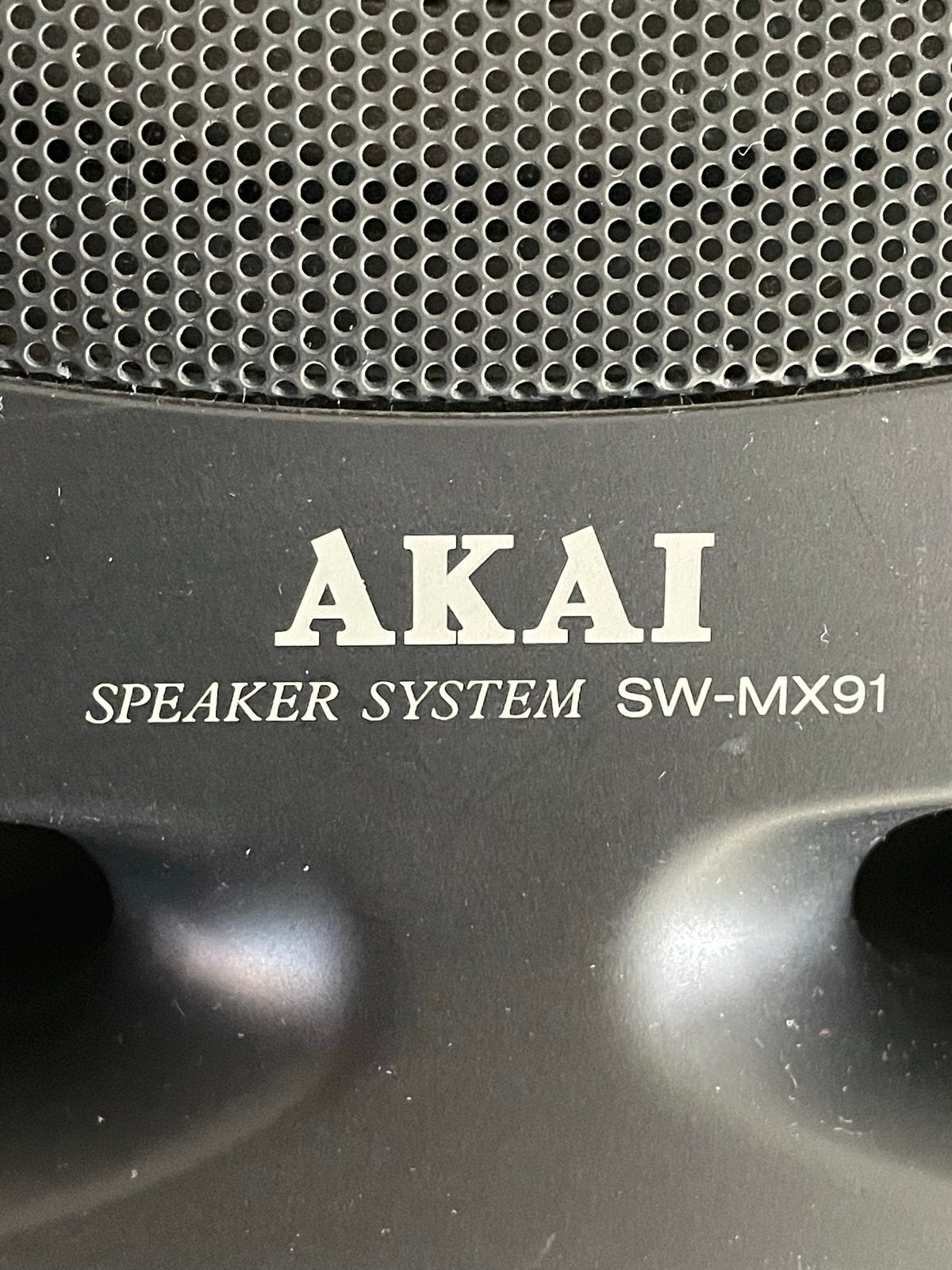 AKAI SW-MX91 Speaker Systeem - Vintage Boekenplank Speakers, Audio, Tv en Foto, Ophalen, Gebruikt, Minder dan 60 watt, Boekenplank luidspreker