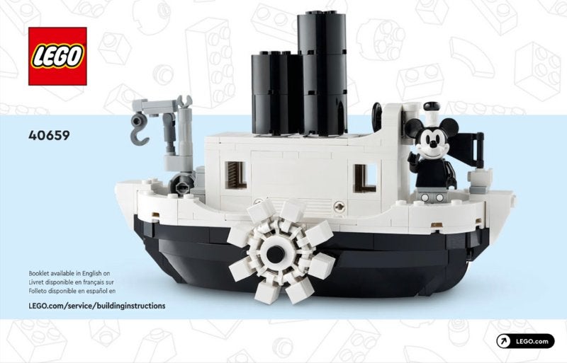Lego | GWP | Mini Stoomboot Willie | 40659, Lego, Overige thema's, Lego, Nieuw