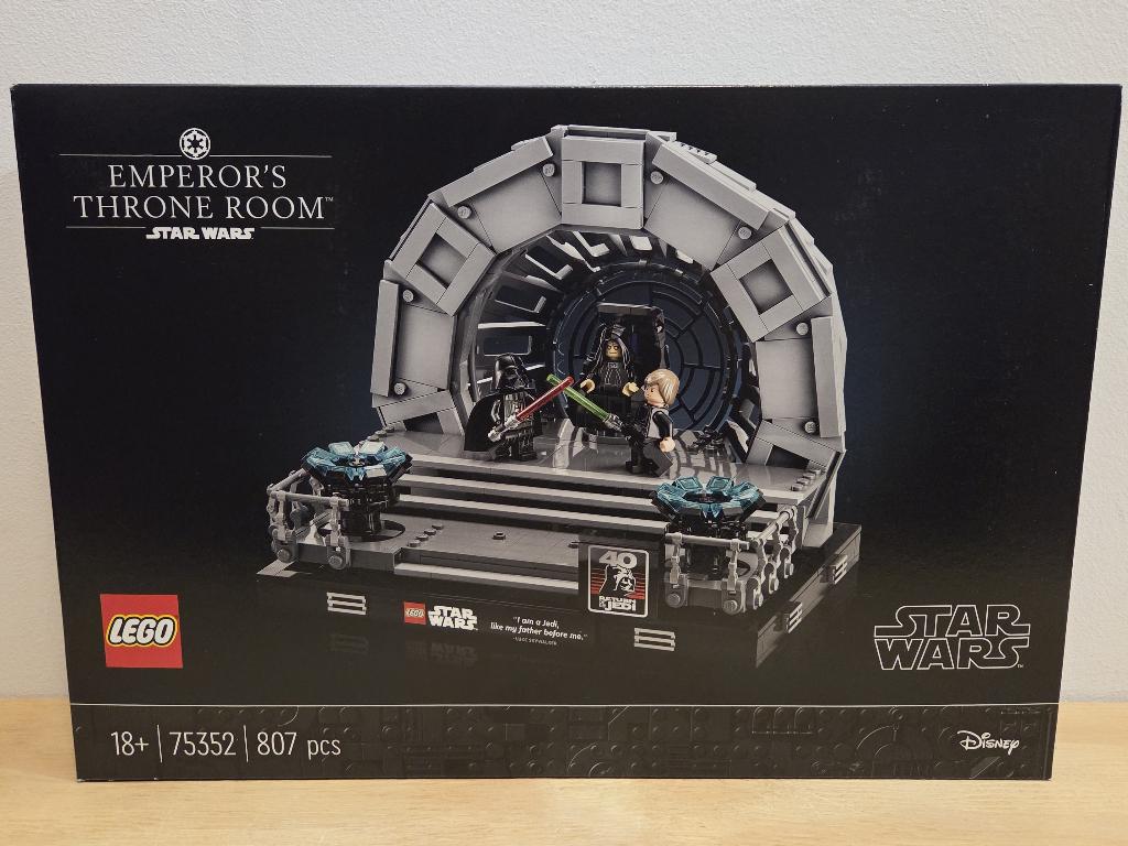 (GESEALD) Lego 75352 Emperor's Throne Room Diorama, Ongeopend/sealed, Lego, Nieuw, Ophalen of Verzenden