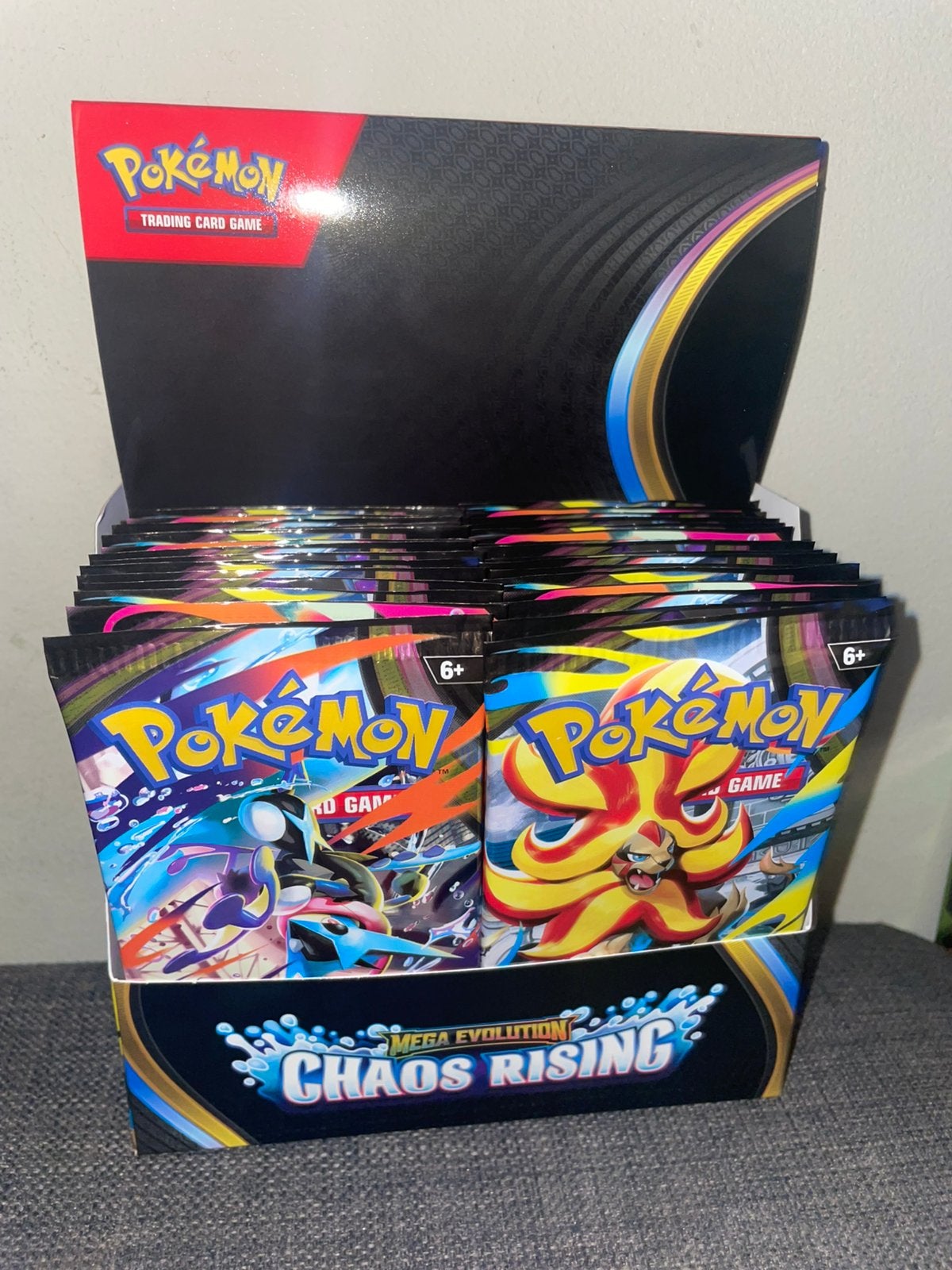 Chaos Rising booster pakjes en 3pack blisters, Ophalen of Verzenden, Nieuw, Booster, Foil