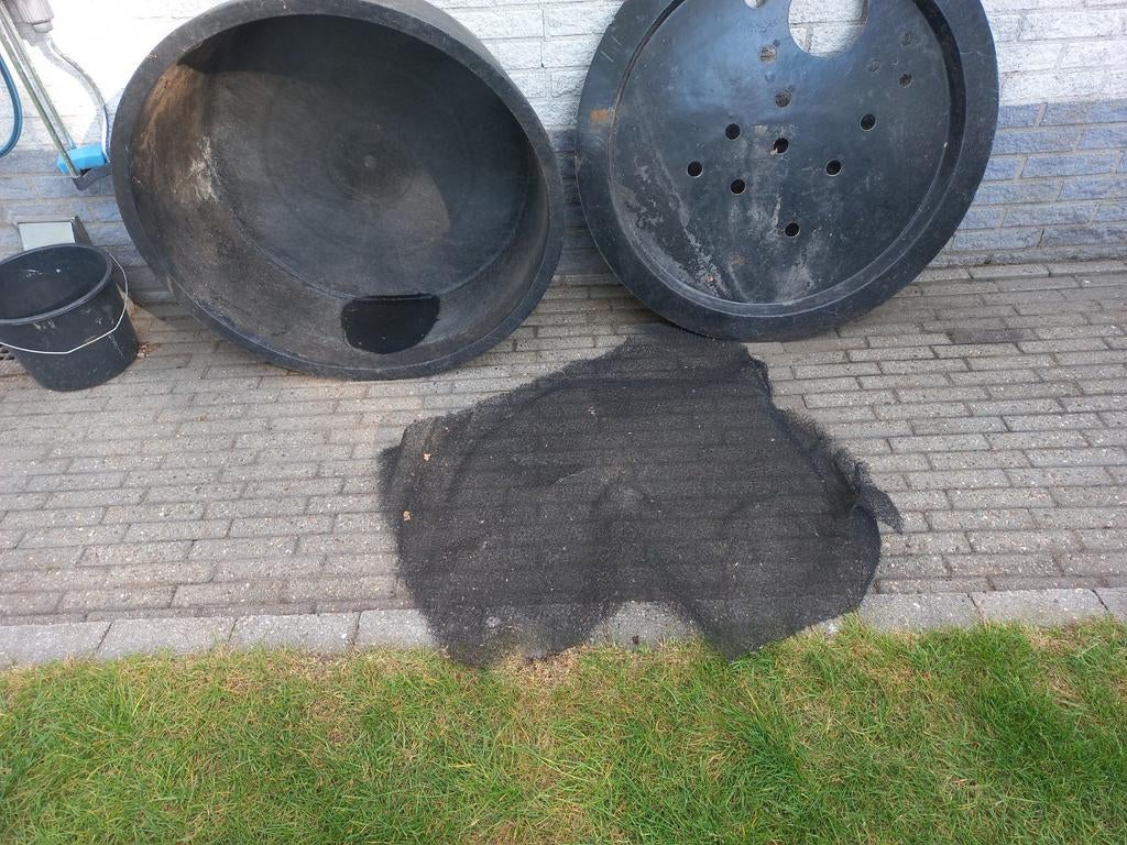 Te koop waterornament, Ophalen of Verzenden, Gebruikt, Beton, Waterornament