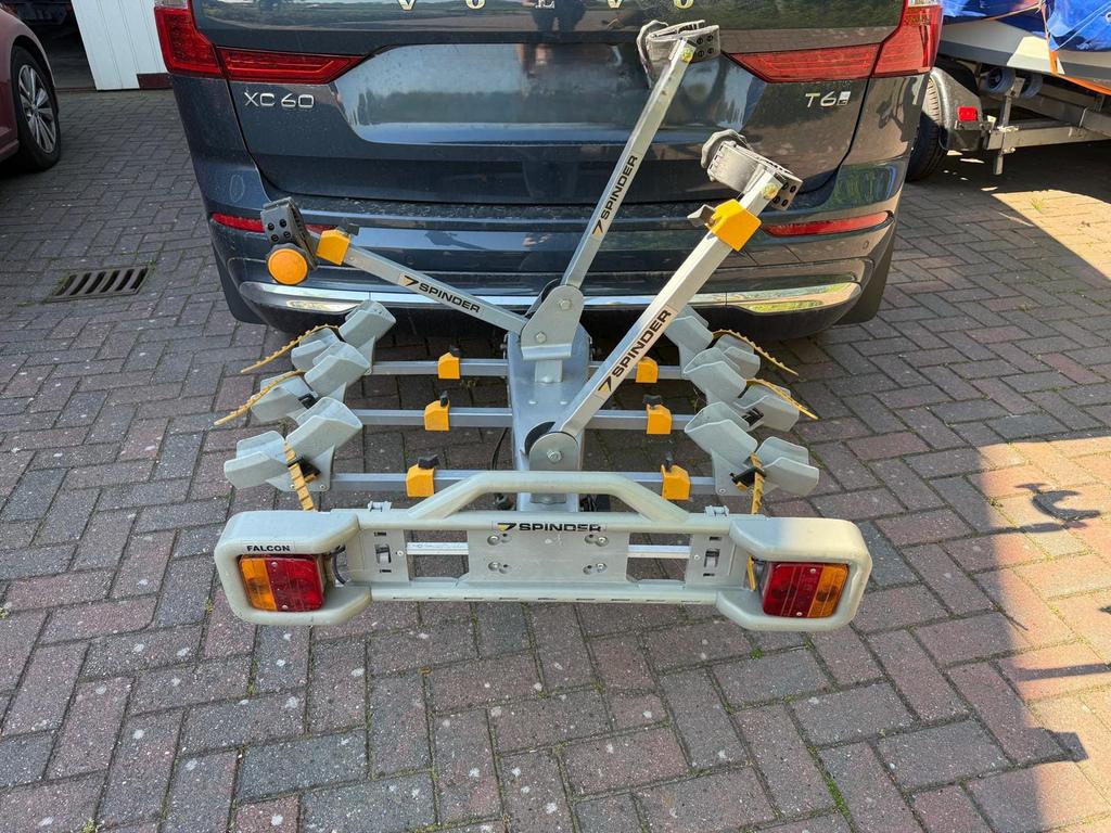Spinder fietsendrager, Auto diversen, Ophalen, 3 fietsen of meer, Gebruikt, Trekhaakdrager