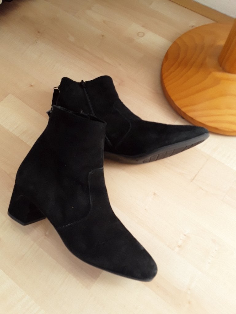 Linea Zeta zwart laarsje mt 40, Verzenden, Zwart, Lage of Enkellaarzen, Zo goed als nieuw