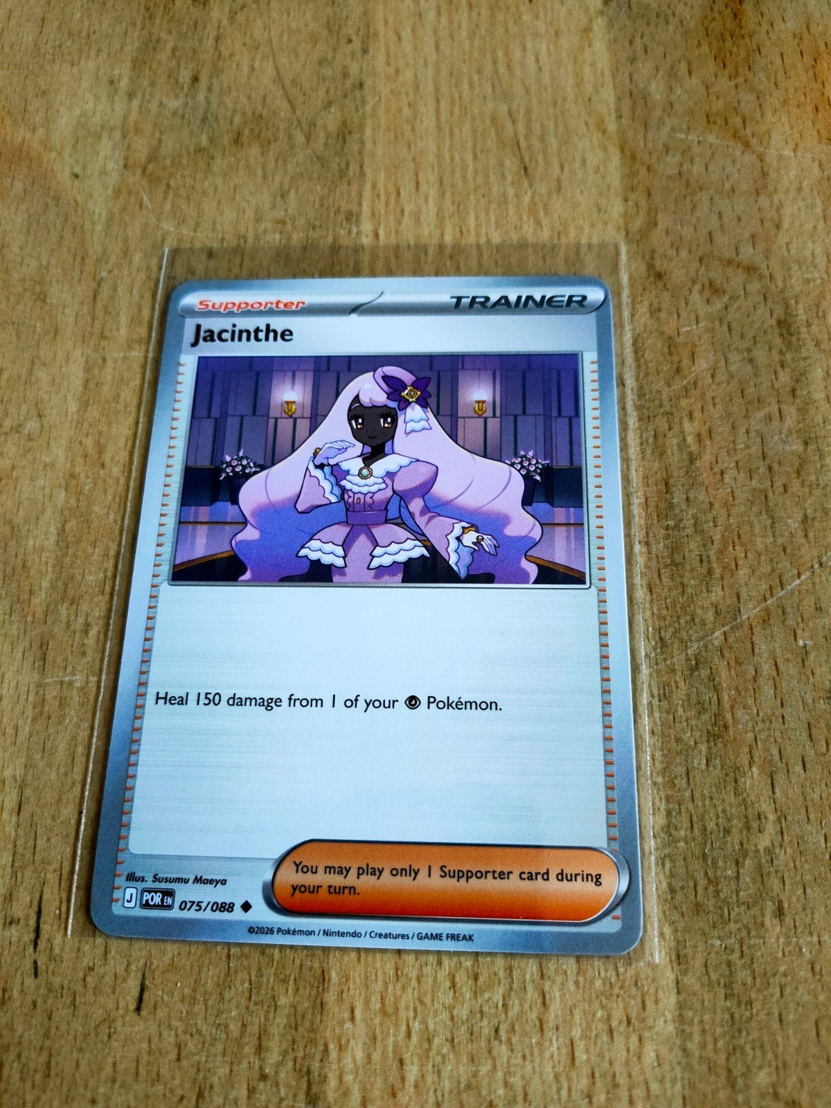 Jacinte Perfect Order 075/088 Pokémon Kaart, Ophalen of Verzenden, Zo goed als nieuw, Losse kaart