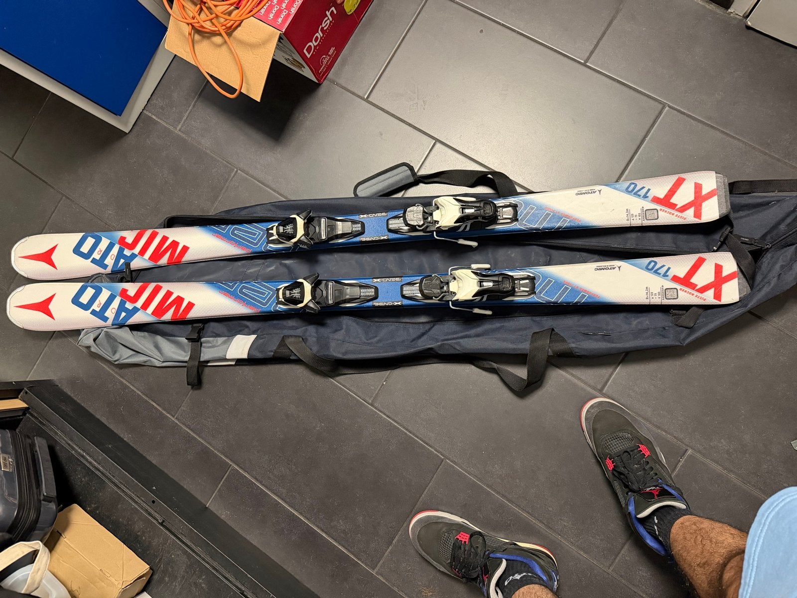 Atomic XT 170 Ski's met bindingen, Ophalen, 160 tot 180 cm, Gebruikt, Atomic